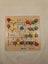 Puzzle din lemn cu numere si simboluri matematice, joc educativ Montessori, Engleza