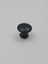 Set 20 butoni mobilier rotunzi, aliaj de zinc, 28 mm, cu șuruburi montaj incluse, negru