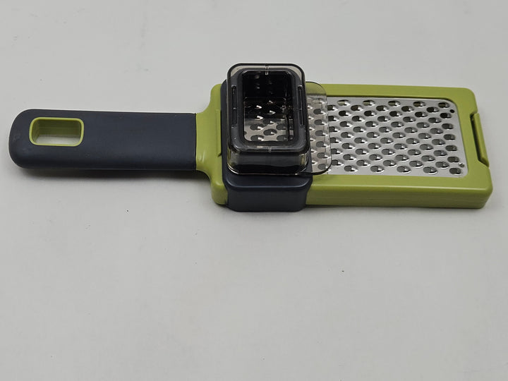 Răzătoare manuală pentru usturoi, inox si plastic alimentar, lavabilă