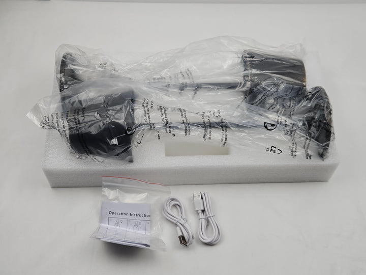 Set 2 lampi de masa LED, lumina alb-calda 3000 K, USB-C, IP54, aluminiu, clasa A
