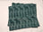 Set 2 fețe de pernă decorative, 45 x 45 cm, pluș cu broderie 3D, fermoar ascuns, model Crăciun