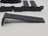 Set 6 console pentru raft, metal, cu șuruburi, capacitate 70 kg, negre