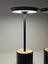 Set 2 lămpi LED de masă, 3 temperaturi de culoare, intensitate reglabilă, baterie 6000 mAh, IP54, negre