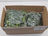 Set 6 ghirlande artificiale cu frunze de iederă, 1,7 m fiecare, din plastic, pentru decor balcon și perete, verde