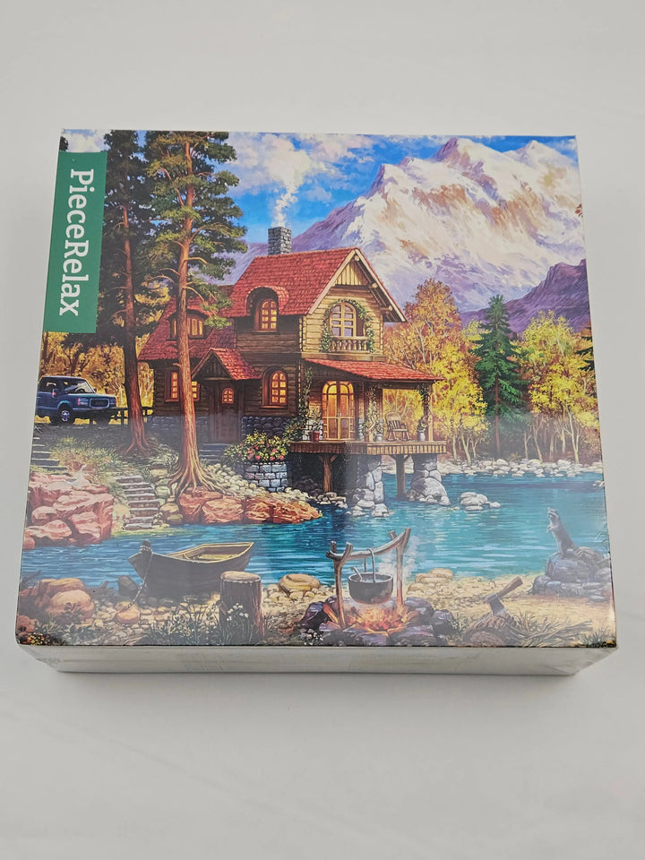 Puzzle 1200 piese pentru adulți și copii 14+, model Forest Therapy, 58,8 x 44,6 cm