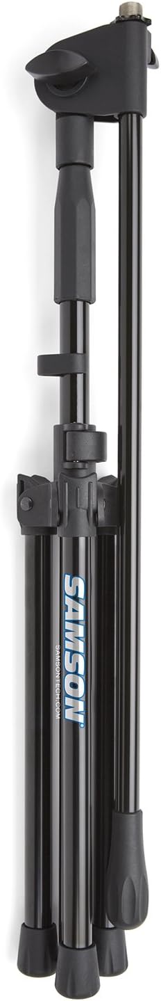 Samson MK10 Lightweight Boom Stand | Steel construction with tripod base and adjustable height for recording, performances and storage
