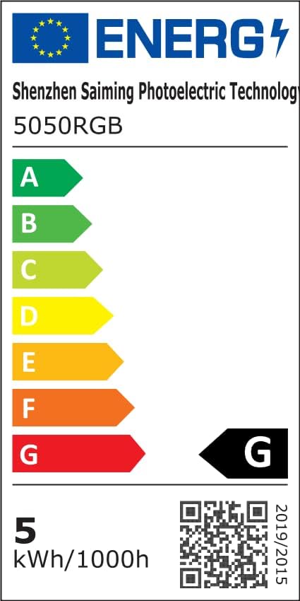 Set 2 benzi LED RGB, 2 x 2 m, 120 LED, IP65, cu baterii
