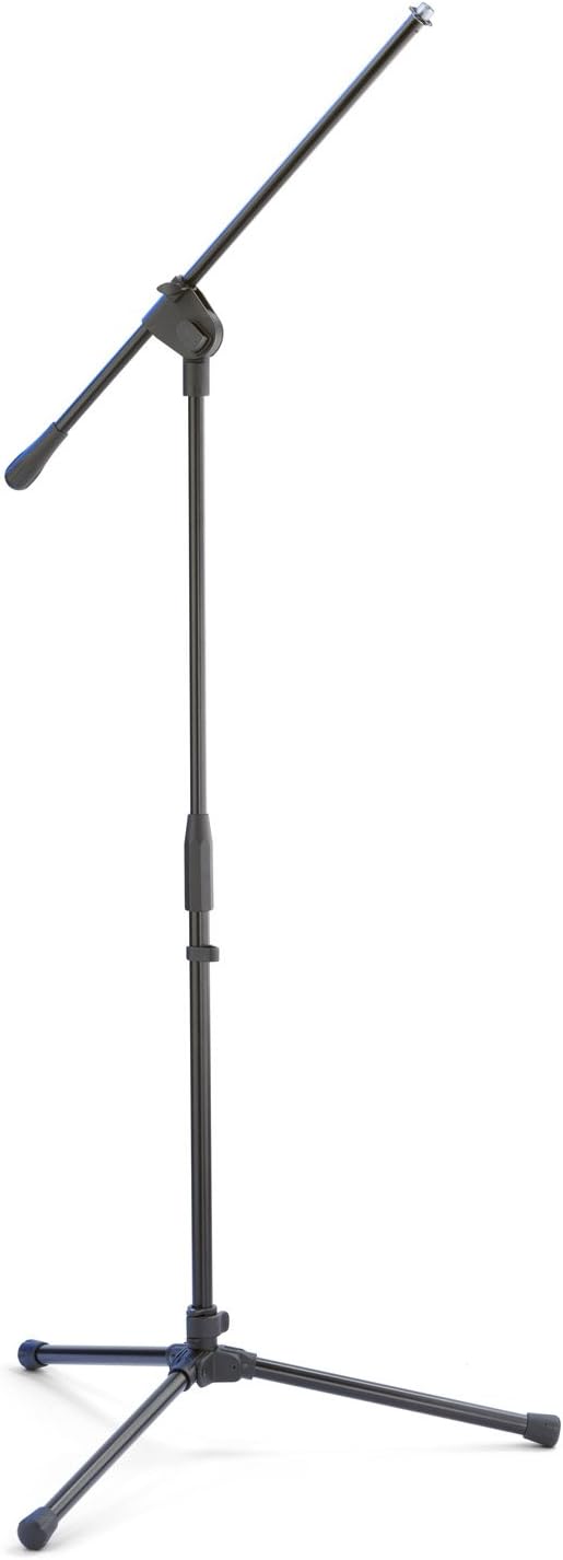 Samson MK10 Lightweight Boom Stand | Steel construction with tripod base and adjustable height for recording, performances and storage