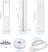 Air Conditioning Window Seal with Universal Coupling Reinforced PVC Panel Adjustable Window Seal AC Window Ventilation Set for Vertical/Horizontal Sliding Window for 13 cm Exhaust Hose | Adjustable window seal AC window ventilation set for vertical/horizo