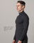 LAPASA Men's Stand-Up Collar Thermal Undershirt, Inner Fleece Thermal Underwear, Long-Sleeved Thermal Shirt, Functional Underwear Top (M102 Warm/M123 Warmer/M132 Extra Warm)