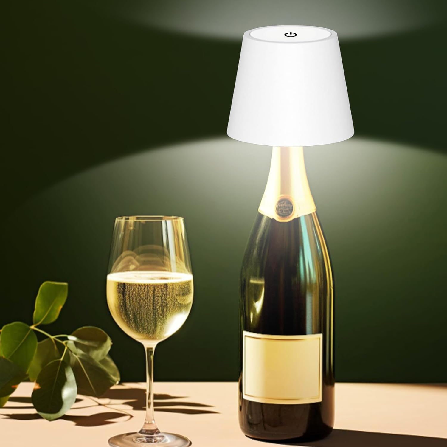 Lampă de masă LED reîncărcabilă, 200 lm, 3 temperaturi de culoare 3000K/4000K/5000K, reglabilă tactil, IP44