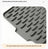 Suport silicon termorezistent pentru vase, 40 x 32,5 cm, baza antiderapanta, design inclinat