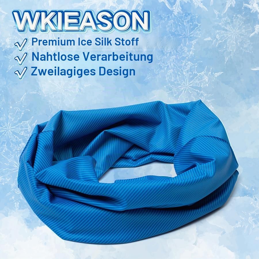 WK IEASON 2 Stück Sport-Stirnband für Männer und Frauen, elastisches, breites Stirnband für Laufen, Radfahren, Yoga, dominieren Sie Ihren Wettbewerb - Leistung Stretch & Feuchtigkeitstransport