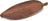 Tava servire decorativa din lemn de acacia 38 x 15 x 1,5 cm, model frunza