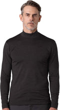 LAPASA Men's Stand-Up Collar Thermal Undershirt, Inner Fleece Thermal Underwear, Long-Sleeved Thermal Shirt, Functional Underwear Top (M102 Warm/M123 Warmer/M132 Extra Warm)