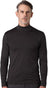 LAPASA Men's Stand-Up Collar Thermal Undershirt, Inner Fleece Thermal Underwear, Long-Sleeved Thermal Shirt, Functional Underwear Top (M102 Warm/M123 Warmer/M132 Extra Warm)