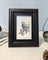 Vintage Picture Frame Made of Natural Solid Wood with Glass Picture Frame 10 x 15 cm