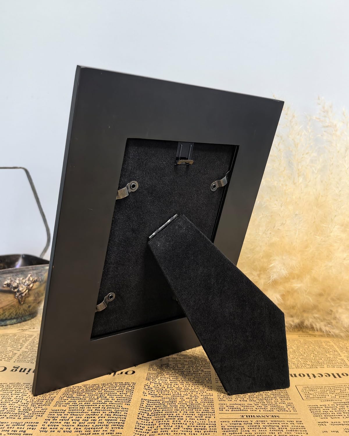 Vintage Picture Frame Made of Natural Solid Wood with Glass Picture Frame 10 x 15 cm