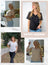 Dokotoo Women's T-Shirt Summer Lace Short Sleeve Blouse Shirt Casual V-Neck Loose Tops Shirts Top S-2XL