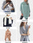 DiaryLook Cashmere Feeling Knitted Poncho Women's Elegant Long Cape Women's Poncho for Women Soft Buttons Lightweight Wrap Scarf Cardigan for Spring Summer Winter Gift for Women