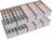Lifewit 10 Pack Hemnes Organiser with Support Plate for Chest of Drawers in 2 Sizes | Changing Table Wardrobe Organiser, Drawer Organiser System for Changing Supplies Children's Clothing Tshirts Underwear Socks