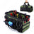 Geanta pentru electricieni 40 x 24 x 22 cm, material Oxford, rezistenta la apa, cu bretea si buzunare multiple, verde