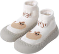 Pantofi tip șosetă pentru bebeluși, talpă moale din cauciuc, antiderapanți și respirabili, slip-on, unisex, 12-18 luni