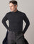 LAPASA Men's Stand-Up Collar Thermal Undershirt, Inner Fleece Thermal Underwear, Long-Sleeved Thermal Shirt, Functional Underwear Top (M102 Warm/M123 Warmer/M132 Extra Warm)