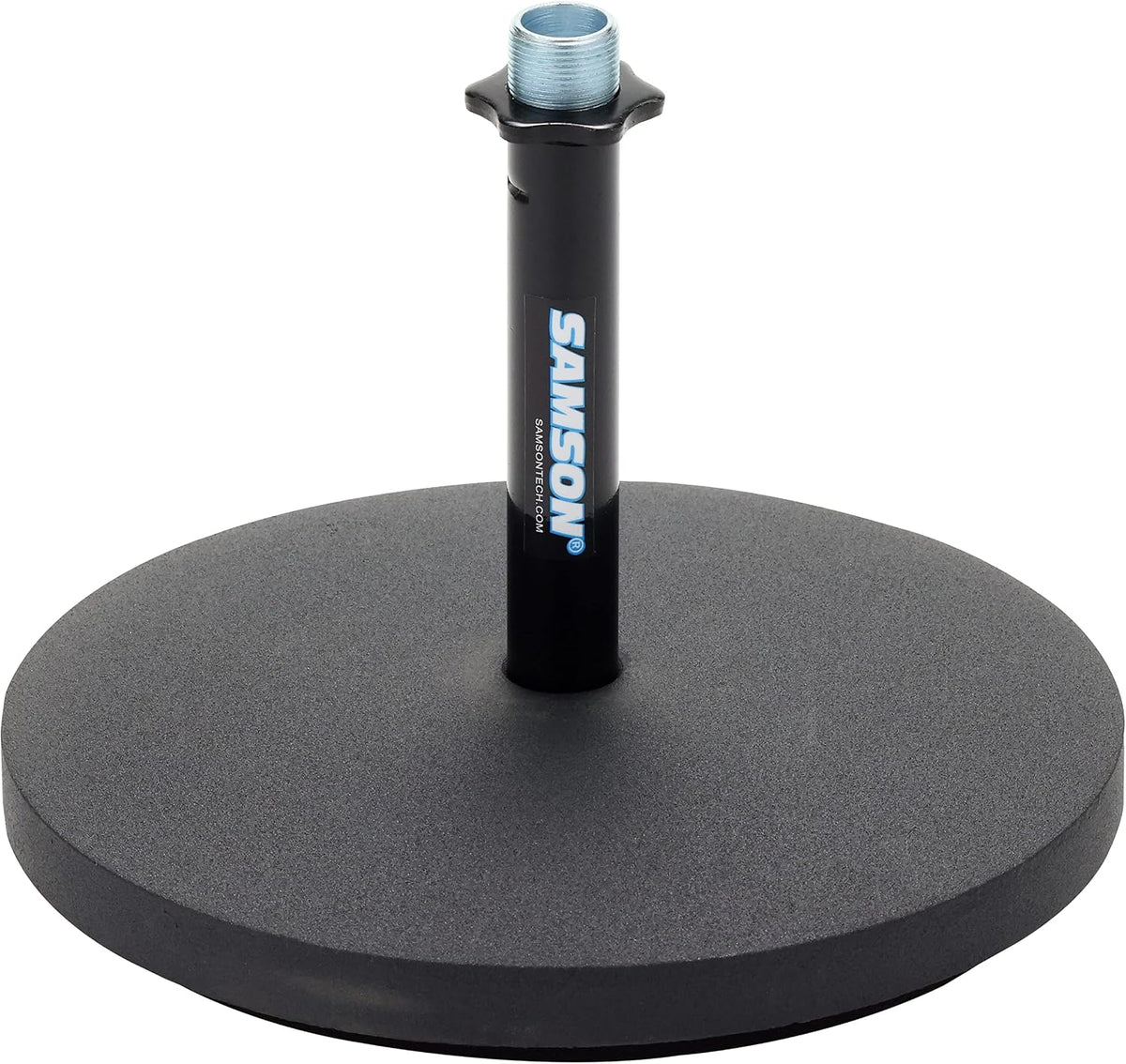 Stativ de birou pentru microfon Samson SAMD5, metal, bază grea, filet universal 5/8", negru