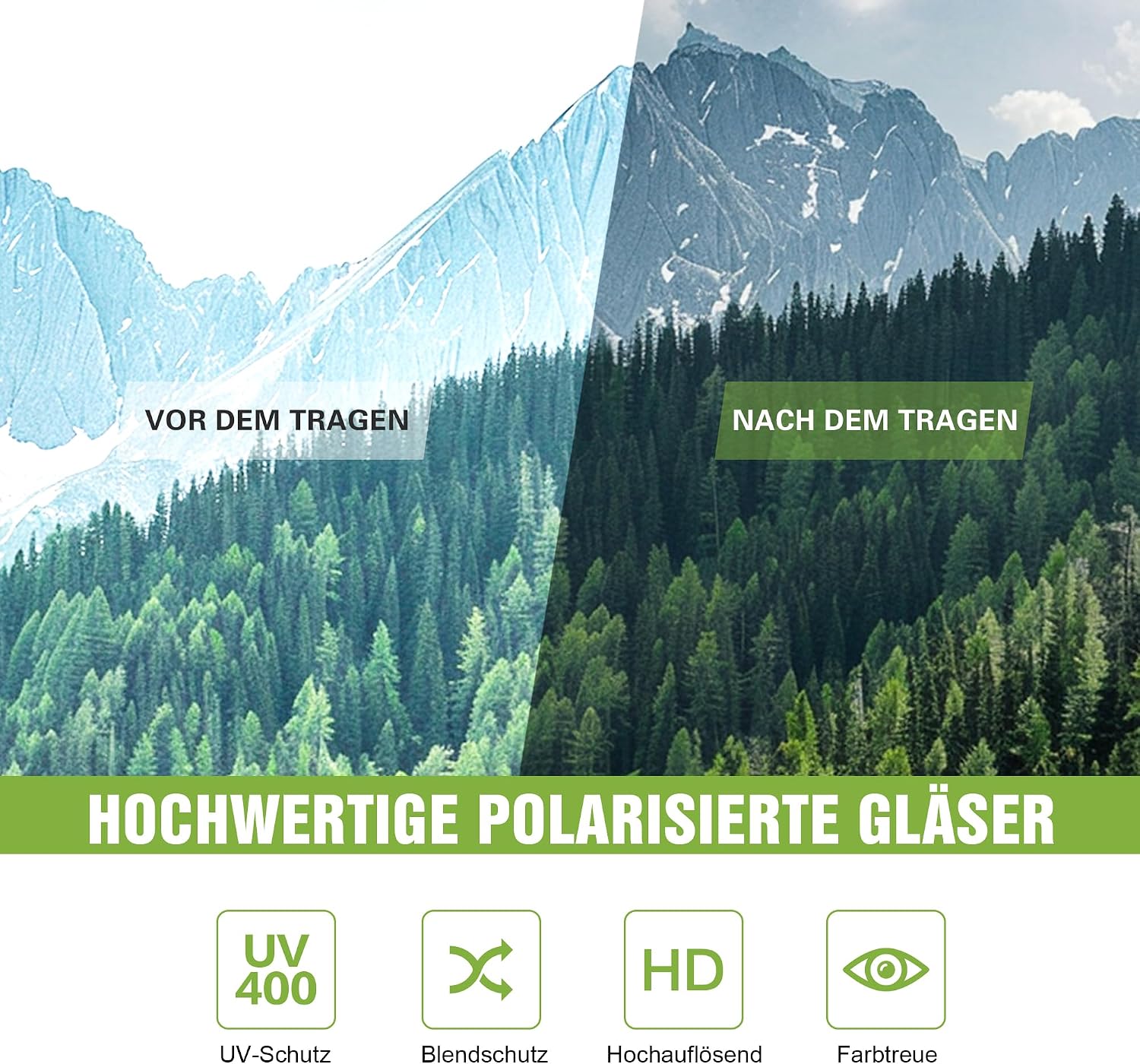 Night Vision Driving Glasses Anti-Glare Men Women Yellow Night Vision UV400