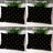 Set 2 fețe de pernă decorative, 55 x 55 cm, fermoar ascuns, negru