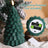 Set 2 lumanari LED, forma brad de Craciun, cu telecomanda si timer, verde