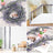 Gosknor Pack of 2 Lavender Purple Artificial Garland, 180 cm Summer Spring Garlands, Flowers, Lavender Wreath for Farmer Weddings, Porch, Stairs, Mantle, Table, Indoor and Outdoor Decoration