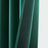 Set 2 draperii catifelate cu inele, 140 x 290 cm, opace, verde închis