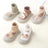 Pantofi tip șosetă pentru bebeluși, talpă moale din cauciuc, antiderapanți și respirabili, slip-on, unisex, 24-30 luni
