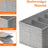 Lifewit 10 Pack Hemnes Organiser with Support Plate for Chest of Drawers in 2 Sizes | Changing Table Wardrobe Organiser, Drawer Organiser System for Changing Supplies Children's Clothing Tshirts Underwear Socks