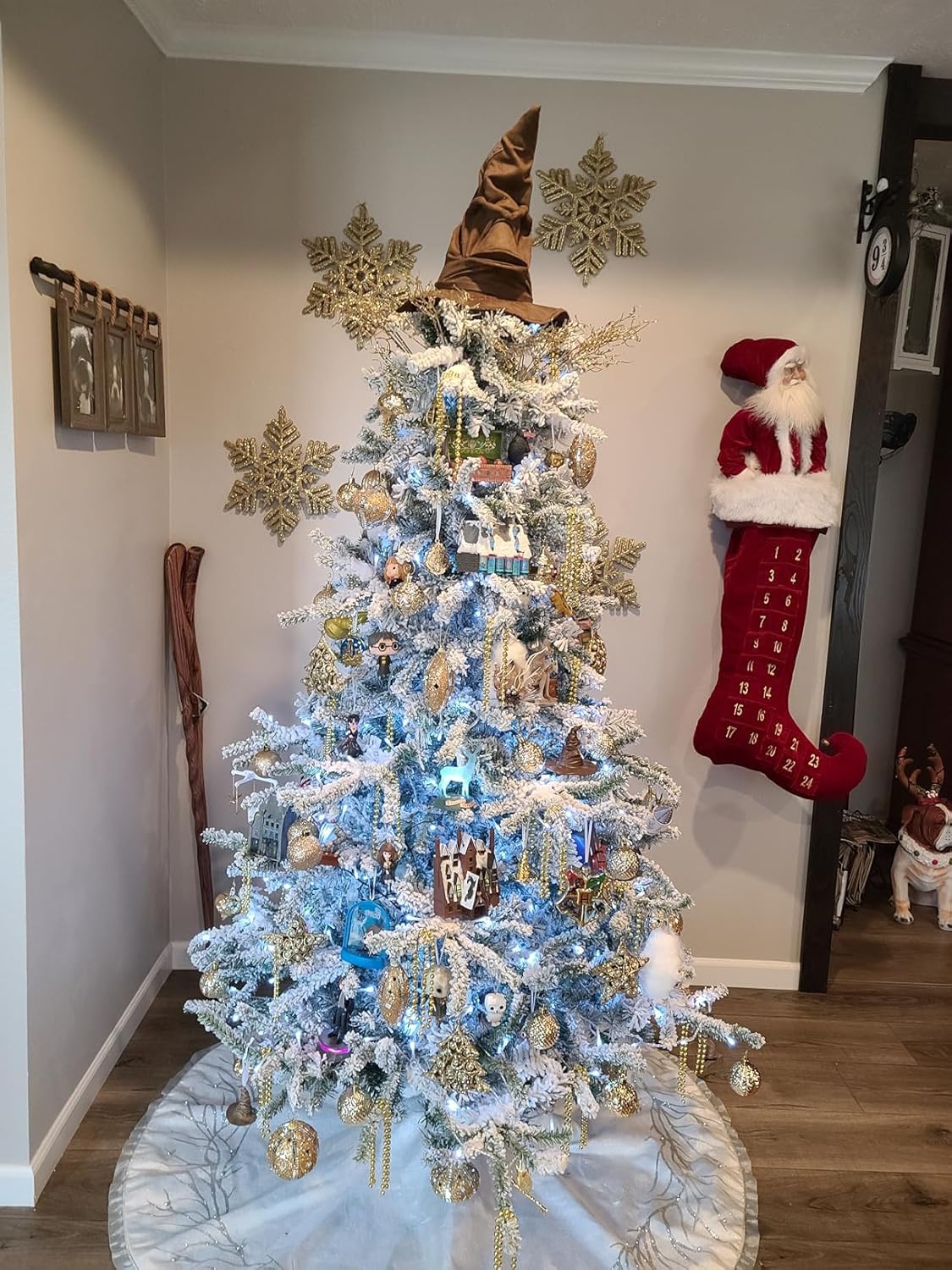 Ghirlanda cu margele, 10 m, perle artificiale 8 mm, pentru brad si decoratiuni