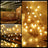 Ghirlanda luminoasa decorativa 5 m, 50 LED glob, 8 moduri si telecomanda, IP44, alb cald