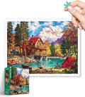 Puzzle 1200 piese pentru adulți și copii 14+, model Forest Therapy, 58,8 x 44,6 cm