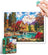 Puzzle 1200 piese pentru adulți și copii 14+, model Forest Therapy, 58,8 x 44,6 cm