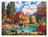 Puzzle 1200 piese pentru adulți și copii 14+, model Forest Therapy, 58,8 x 44,6 cm