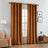 Set 2 draperii catifelate cu inele, 140 x 280 cm, opace si termice, maro
